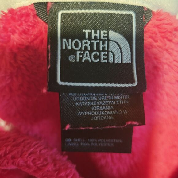 CTHE NORTH FACE Women's Osito Fleece Full Zip Jacket, Fuchsia Pink-Size S/P - Picture 7 of 8